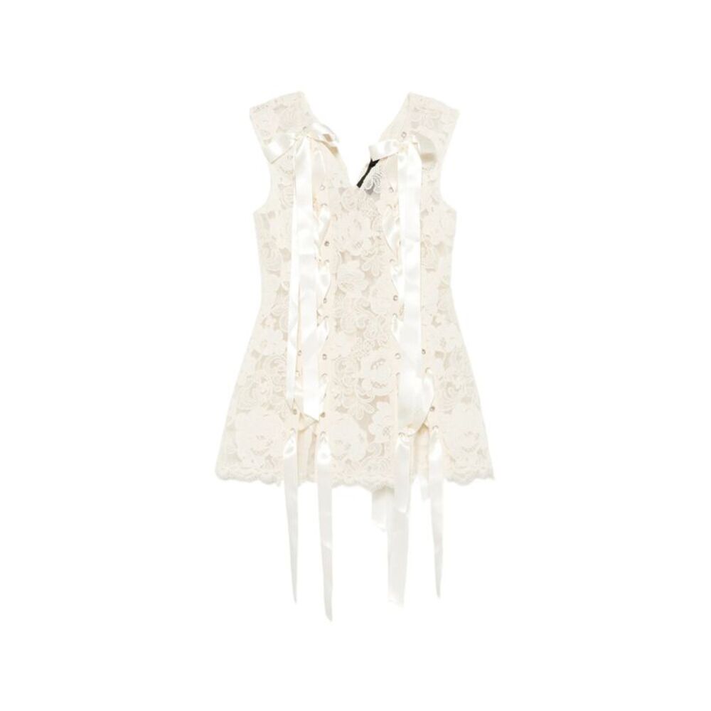 Simone Rocha Neutrals Tops - Vests & Tank Tops Women